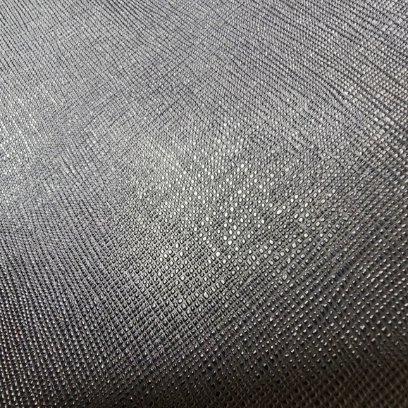 Genuine Leather Danier Top Handle Purse In A Dark Blue almost Black - Picture 3 of 13